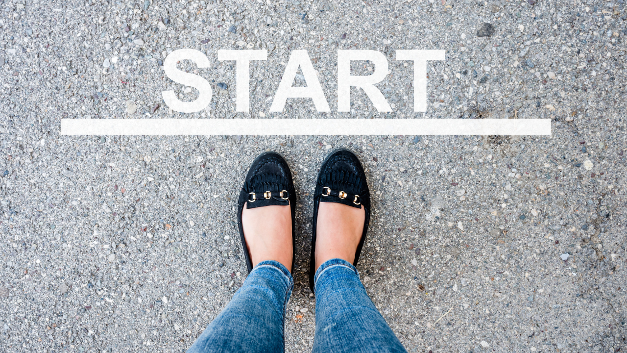 Starting out or changing direction